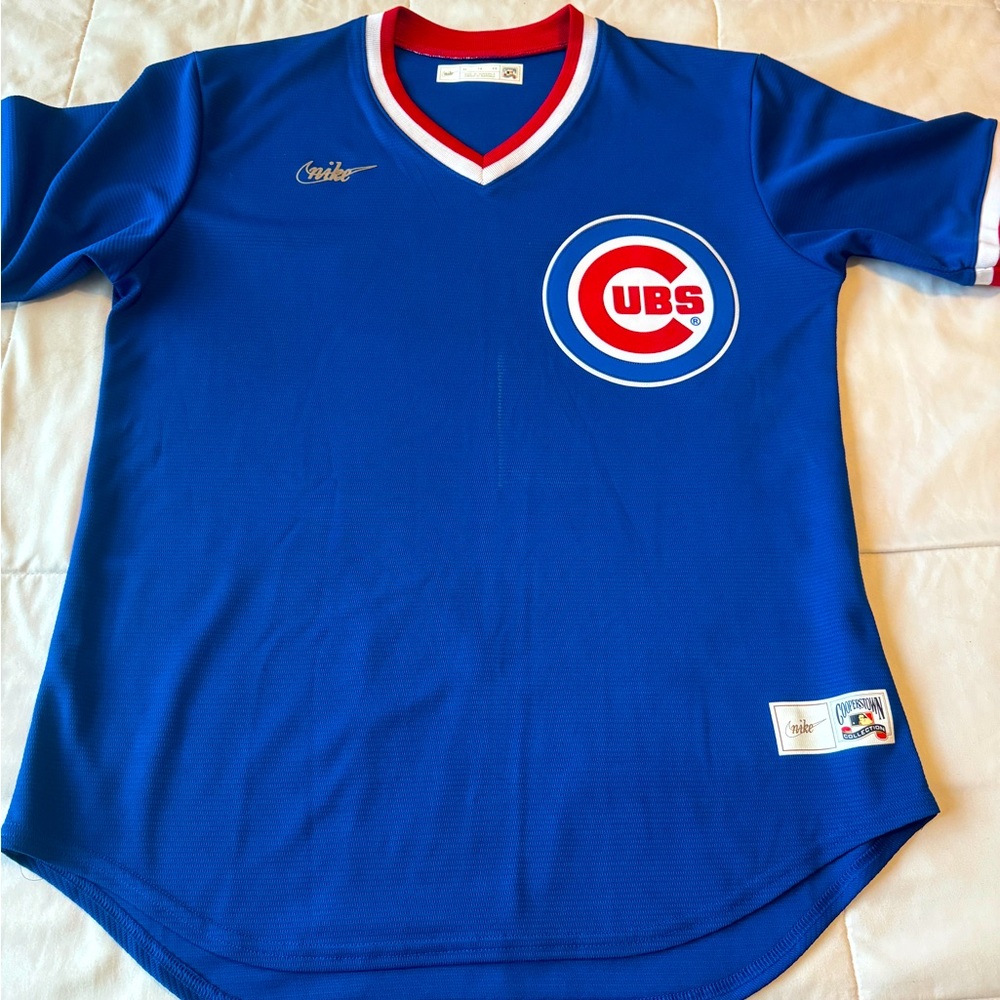 Mens Nike Chicago Cubs Baseball Jersey- XL